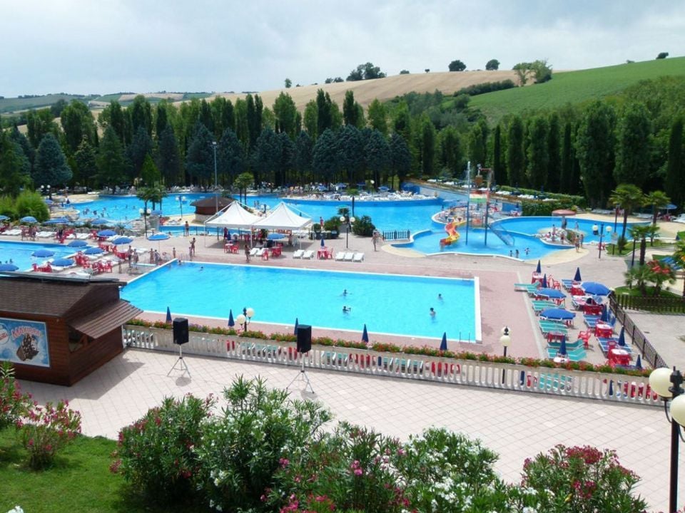 Italie - Marches - Cingoli - Camping Verde Azzurro