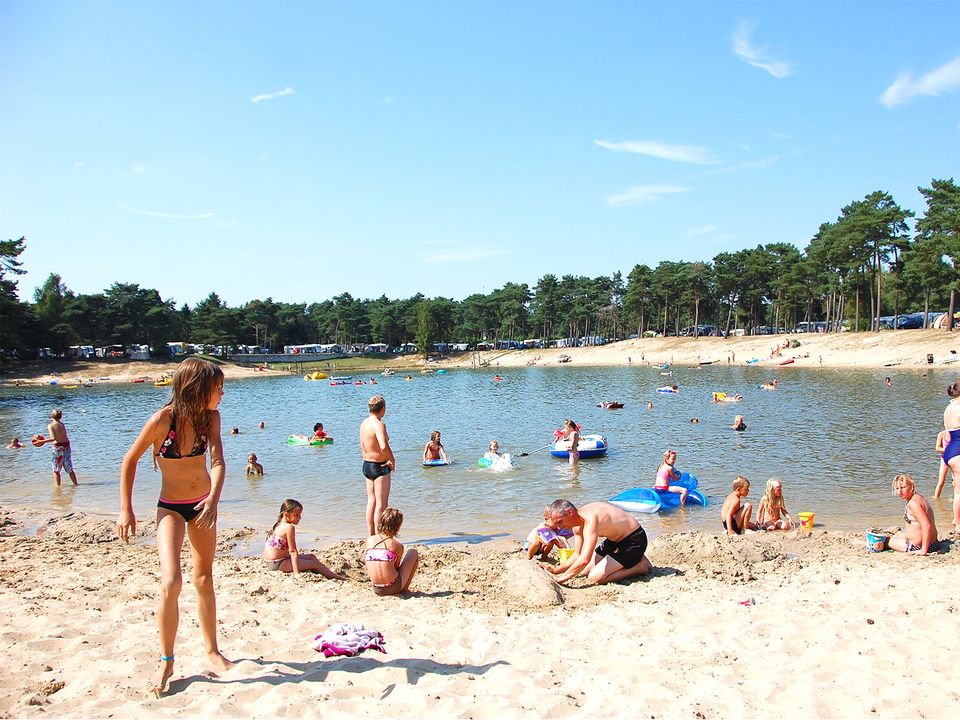 Oostappen park Blauwe Meer - Camping Belgisch Limburg