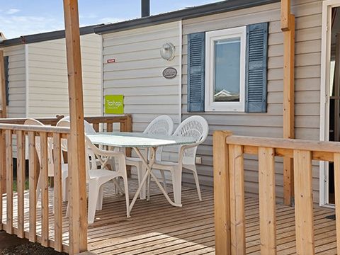 MOBILHOME 4 personnes - Mobil-home | Classic | 2 Ch. | 4 Pers. | Terrasse surélevée | TV