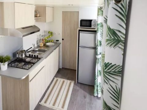 MOBILHOME 4 personnes - Mobil Home Premium 3 Pièces 4 Personnes + TV