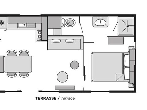 MOBILHOME 4 personnes - Otello Sabia SIGNATURE & SPA