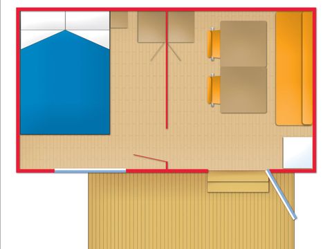 MOBILHOME 2 personnes - DOMINÓ