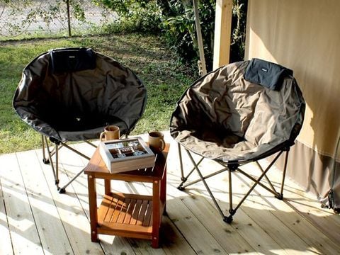 CANVAS AND WOOD TENT 5 people - KENYA TENT