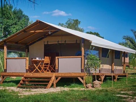 CANVAS AND WOOD TENT 5 people - KENYA TENT