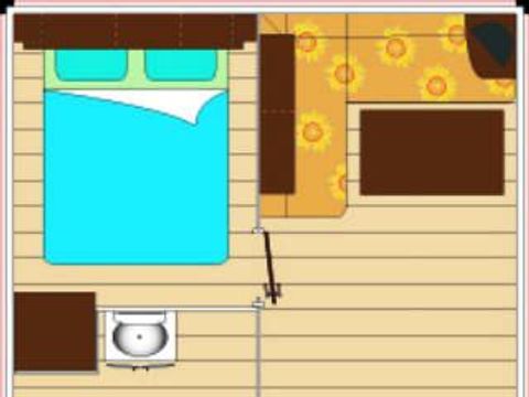 MOBILE HOME 2 people - MH1 Diamond