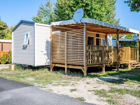 MOBILE HOME 6 people - 3 Rooms 4/6 Persons Air-conditioned + TV