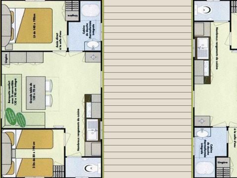 MOBILHOME 8 personnes - Goa 8 P Clim