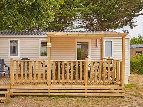 MOBILE HOME 6 people - Mobile-home | Comfort | 3 Bedrooms | 6 Pers. | Covered Terrace | TV