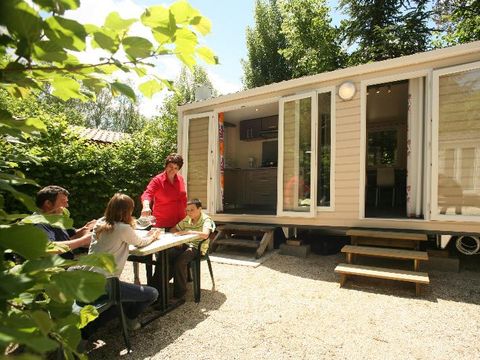 MOBILHOME 6 personnes - Confort terrasse semi-couverte