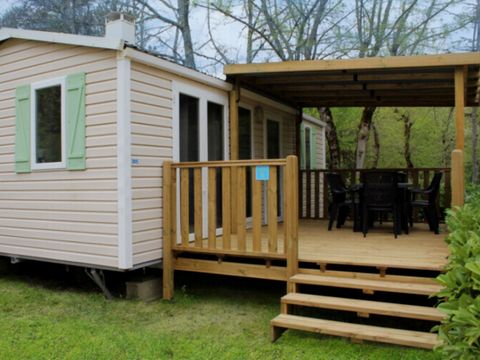 MOBILHOME 6 personnes - Confort terrasse semi-couverte