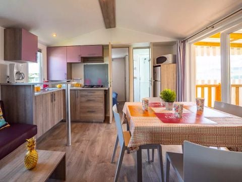 MOBILE HOME 8 people - Cottage Détente 5 Rooms 8 People + TV