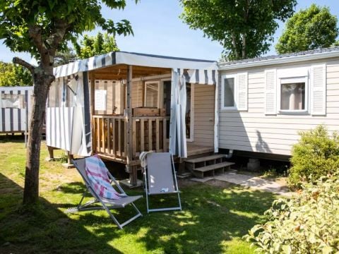 MOBILE HOME 8 people - Cottage Détente 5 Rooms 8 People + TV