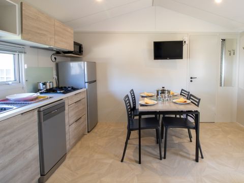 MOBILE HOME 4 people - COTTAGE LUXE DES DINOS 2bed