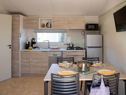 MOBILE HOME 4 people - COTTAGE LUXE DES DINOS 2bed