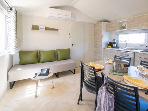 MOBILE HOME 4 people - COTTAGE LUXE DES DINOS 2bed