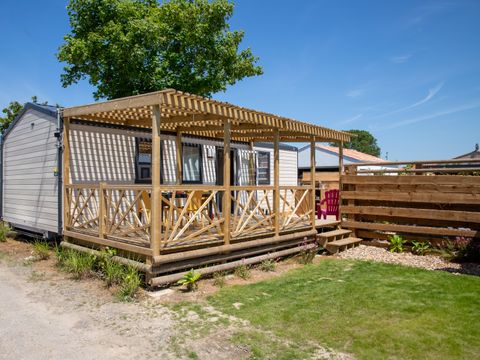 MOBILE HOME 4 people - COTTAGE LUXE DES DINOS 2bed