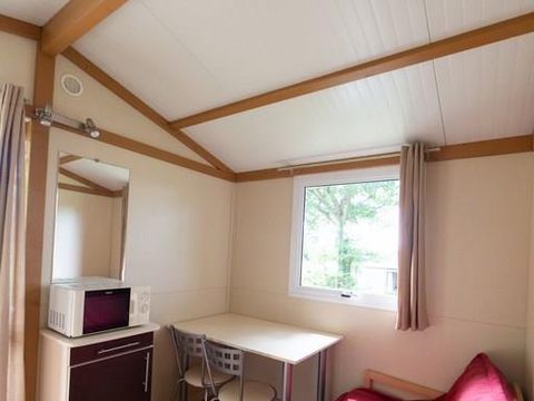 CHALET 2 personnes - Chalet TRIANON - 20m² - 1 chambre - Terrasse couverte -