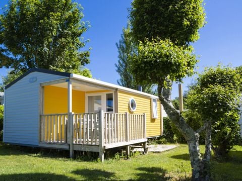 MOBILE HOME 4 people - Confort 28m² - 2 bedrooms - semi-covered terrace - TV + dishwasher