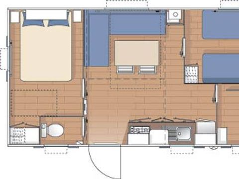 MOBILE HOME 4 people - CELTIQUE Standard 27m² - 2 bedrooms