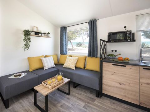 MOBILHOME 8 personnes - FAMILY ESPACE Premium 40m² - 4 chambres, 2 SDB / terrasse couverte