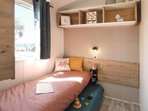 MOBILHOME 8 personnes - FAMILY ESPACE Premium 40m² - 4 chambres, 2 SDB / terrasse couverte