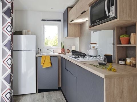 MOBILHOME 4 personnes - Mobil home Premium 4 pers. - 30 m² - Climatisation - 2 chambres - terrasse couverte