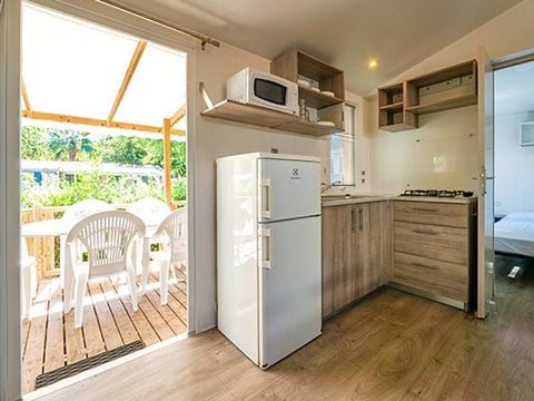 MOBILHOME 6 personnes - Mobil-home | Comfort | 3 Ch. | 6 Pers. | Terrasse surélevée