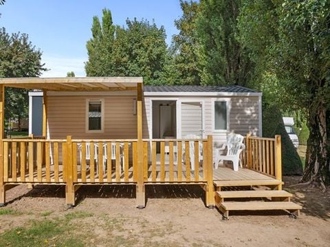 MOBILE HOME 4 people - Classic XL | 2 Bedrooms | 4 Pers. | Raised terrace