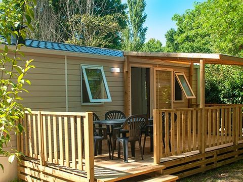 MOBILE HOME 6 people - Comfort XL | 2 Bedrooms | 4/6 Pers | Covered Terrace | Air Conditioning