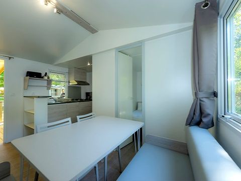 MOBILHOME 6 personnes - Comfort XL | 2 Ch. | 4/6 Pers. | Terrasse Couverte | Clim.