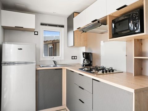 MOBILHOME 4 personnes - Comfort | 2 Ch. | 4 Pers. | Terrasse surélevée | Clim.