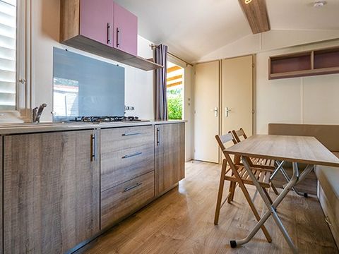 MOBILHOME 4 personnes - Comfort | 2 Ch. | 4 Pers. | Terrasse surélevée | Clim.