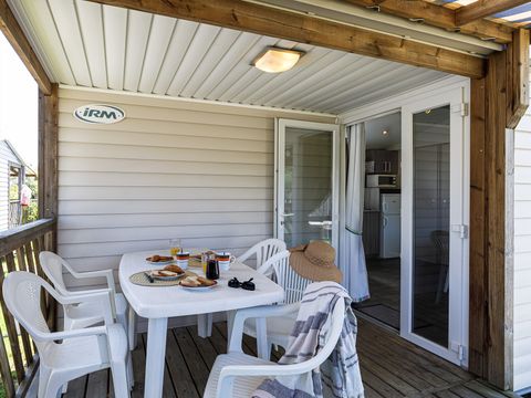 MOBILHOME 6 personnes - Comfort | 3 Ch. | 6 Pers. | Petite Terrasse | Clim.