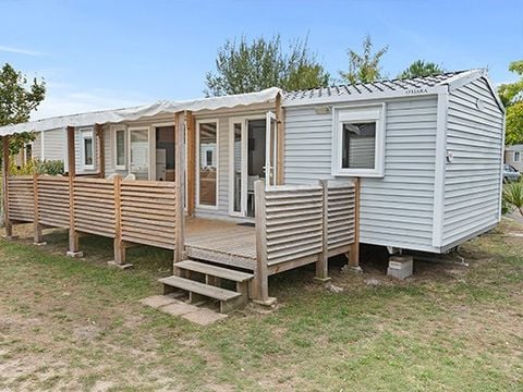 MOBILE HOME 6 people - Comfort XL | 3 Bedrooms | 6 Pers | Raised terrace | Air conditioning