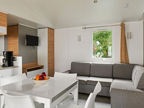 MOBILHOME 6 personnes - Comfort XL | 3 Ch. | 6 Pers. | Terrasse surélevée | Clim.