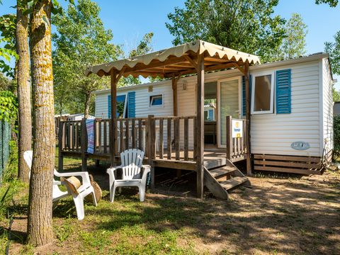 MOBILE HOME 6 people - Classic XL | 3 Bedrooms | 6 Pers. | Elevated Terrace