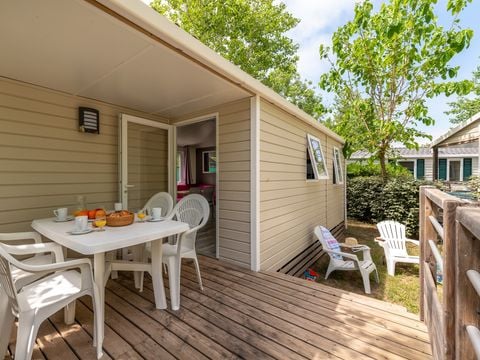 MOBILHOME 6 personnes - Mobil-home | Comfort | 3 Ch. | 6 Pers. | Terrasse simple | Clim.