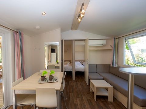 MOBILHOME 6 personnes - Mobil-home | Comfort | 3 Ch. | 6 Pers. | Terrasse simple | Clim.