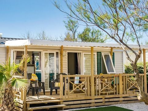 MOBILE HOME 4 people - Mobile-home | Comfort XL | 2 Bedrooms | 4 Pers. | Raised terrace | Air-con.