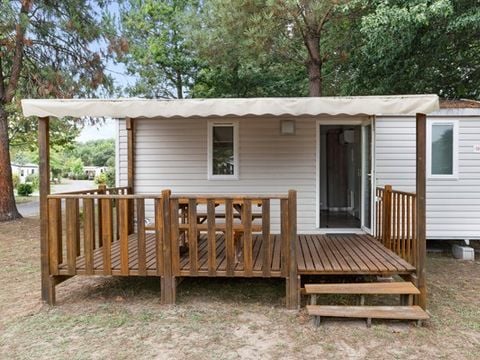 MOBILE HOME 6 people - Comfort XL | 2 Bedrooms | 4/6 Pers | Raised terrace | Air conditioning