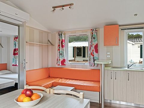 MOBILHOME 6 personnes - Mobil-home | Comfort | 3 Ch. | 6 Pers. | Terrasse surélevée | Clim.