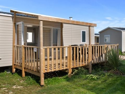 MOBILHOME 4 personnes - Comfort XL | 2 Ch. | 4 Pers. | Terrasse surélevée | Clim.