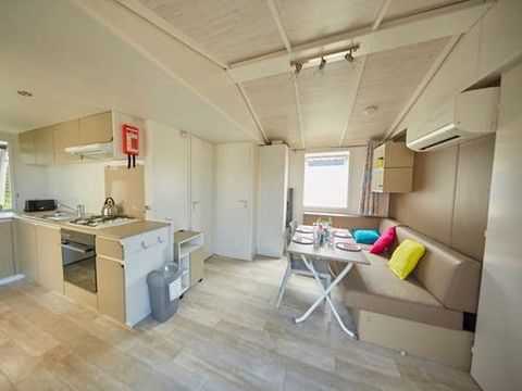 MOBILE HOME 4 people - Comfort XL | 2 Bedrooms | 4 Pers | Raised terrace | Air conditioning