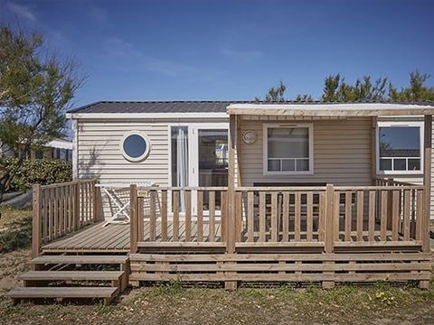 MOBILE HOME 6 people - Comfort XL | 3 Bedrooms | 6 Pers | Raised terrace | Air conditioning