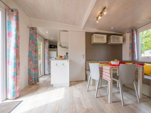 MOBILE HOME 6 people - Comfort XL | 3 Bedrooms | 6 Pers | Raised terrace | Air conditioning