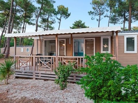 MOBILE HOME 6 people - Comfort XL | 3 Bedrooms | 6 Pers | Raised terrace | Air conditioning