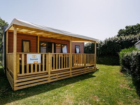 MOBILHOME 6 personnes - Mobil-home | Premium | 3 Ch. | 6 Pers. | Terrasse surélevée | 2 SDB | Clim.