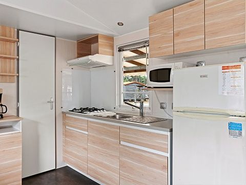 MOBILHOME 6 personnes - Classic | 3 Ch. | 6 Pers. | Terrasse surélevée