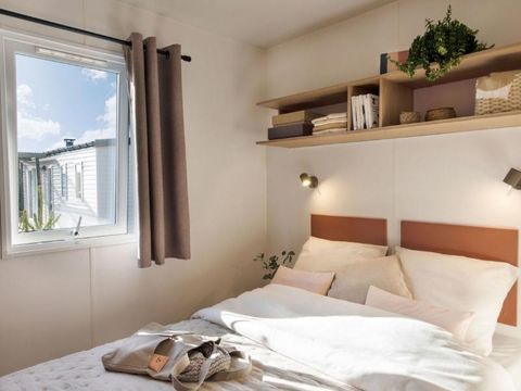 MOBILHOME 4 personnes - Cottage Privilège avec bed extérieur - Quartier réservé aux familles