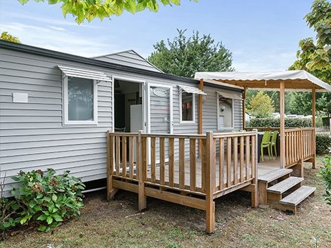 MOBILHOME 6 personnes - Mobil-home | Comfort XL | 3 Ch. | 6 Pers. | Terrasse surélevée | Clim.